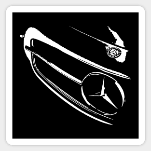 mercedes benz car hood Sticker
